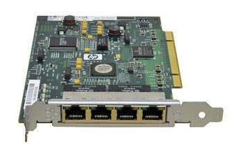 HP - 12882001 - Quad-Ports RJ-45 1Gbps 10Base-T/100Base-TX/1000Base-T Gigabit Ethernet PCI Combo Switch Network Adapter