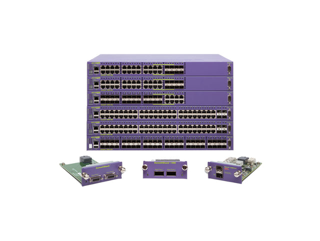 16404 - Extreme Networks Summit X460 Series 48 x Ports 1000Base-T PoE + 4 x Ports SFP Layer2 Managed Stackable Gigabit Ethernet Network Switch