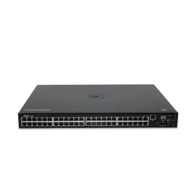 210-ABNY - Dell Networking N2000 Series N2048P 48 x Ports PoE+ 10/100/1000Base-TX + 2 x SFP+ Ports Layer3 Managed 1U Rack-mountable Gigabit Ethernet Network Switch