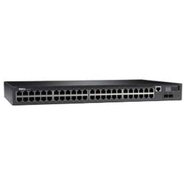 PowerSwitch N3000 Series N3048 48 x Ports 10/100/1000Base-T + 2 x SFP+ Ports + 2 x Combo SFP Ports 1000Base-T Layer 3 Managed 1U Rack-mountable Gigabit Ethernet Network Switch