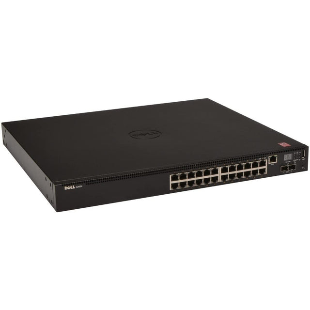 210-ABPP - Dell PowerConnect N2024 24 x Ports 1000Base-T + 2 x SFP+ Ports Layer 3 Managed 1U Rack-mountable Gigabit Ethernet Network Switch