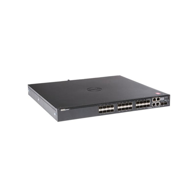 210-ABQB - Dell Networking N3024F 24-Ports 1000Base-T + 2-Ports 10 Gigabit SFP+ 2-Ports 1000Base-T Combo Layer 2 Managed Gigabit Ethernet Switch