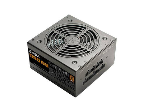 220-B3-0550-V1 - EVGA 550 B3 550-Watts 100-240V AC 10A 50-60Hz 80-Plus Bronze Fully Modular Power Supply - Orange Hardwares