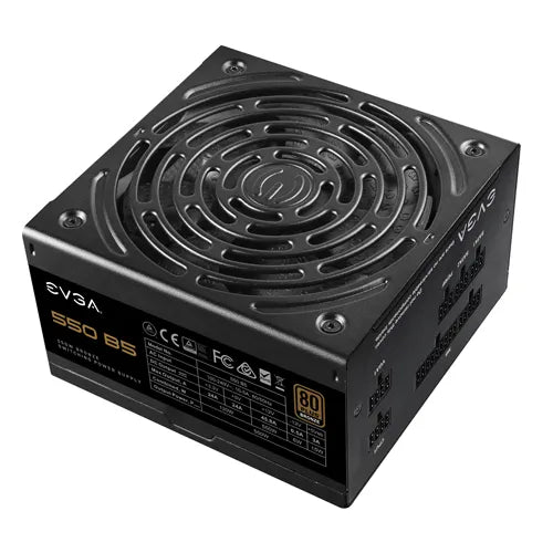 220-B5-0550-V1 EVGA 550-Watts 80-Plus Bronze ATX12V/EPS12V Fully Modular Power Supply