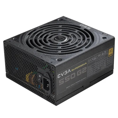 220-G2-0550-Y1 EVGA SuperNOVA 550-Watts 100-240V 50-60Hz 80-Plus Gold Fully Modular Power Supply