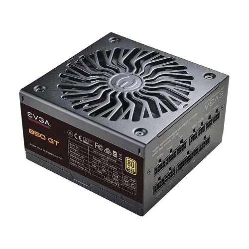 220-GT-0850-Y1 EVGA SuperNOVA GT 850-Watts 120-230V AC 80-Plus Gold Power Supply