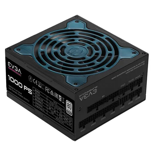 220-P5-1000-X1 EVGA SuperNOVA P5 1000-Watts AC 100-240V AC 50-60Hz 80-Plus Platinum 24 Pin ATX Power Supply