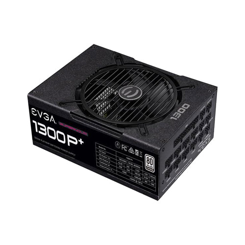 220-PP-1300-X1 EVGA SuperNOVA P+ 1300-Watts 100-240V AC 80-Plus Platinum 24-Pin ATX Power Supply
