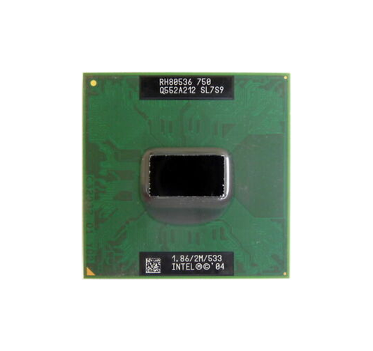 221-7309 - Dell 1.86GHz 533MHz FSB 2MB L2 Cache Intel Pentium M 750 Mobile Processor
