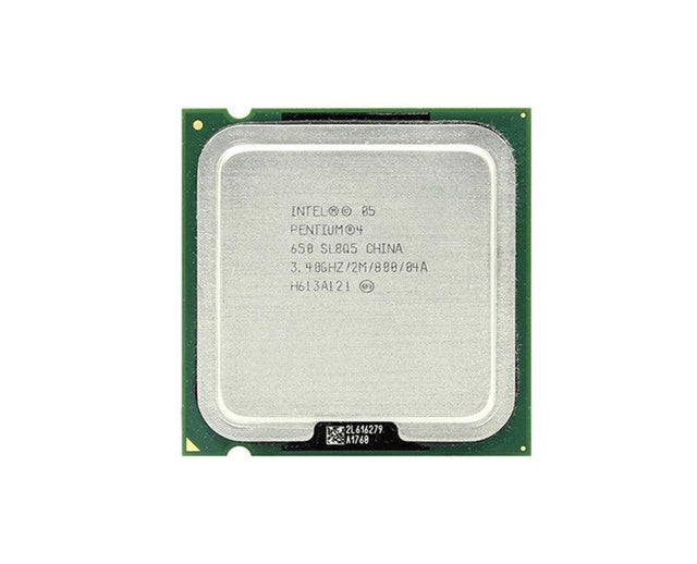 221-8381 - Dell 3.4GHz 800MHz FSB 2MB L2 Cache Socket PLGA775 Intel Pentium 4 650 Single-core (1 Core) Processor