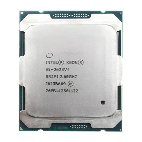 2623-V4 Intel Xeon E5-2623 v4 Quad-Core 2.60GHz 8GT/s QPI 10MB L3 Cache Socket LGA2011 Processor