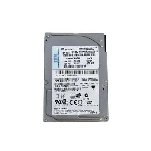 36.4GB 10000RPM SAS 3Gb/s Hot Swappable 2.5-Inch Hard Drive with Tray