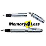 PE199197 Edge Memory 1GB DiskGo USB 2.0 Flash Drive with Ink Pen