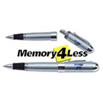PE199180 Edge Memory 512MB DiskGO USB 2.0 Flash Drive Plus Ink Pen