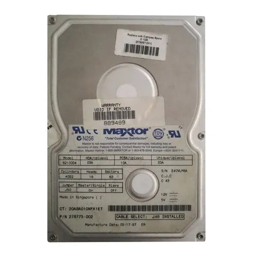 278287-001 Compaq 2.1GB IDE Hard Drive