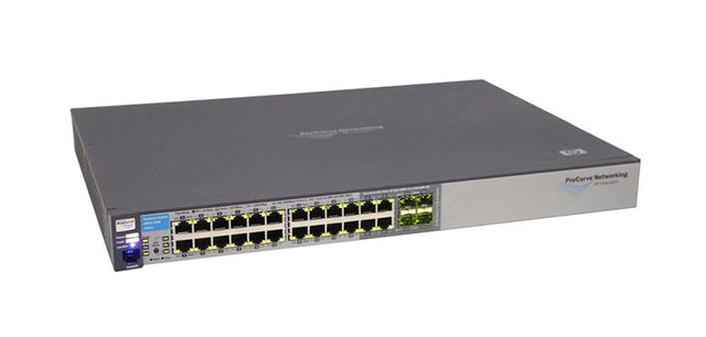 2810-24G - HP ProCurve 20 x RJ-45 Ports 10/100/1000Base-T + 4 x Dual Personality RJ-45/SFP (mini-GBIC) Ports Layer2 Managed Rack-mountable Gigabit Ethernet Network Switch