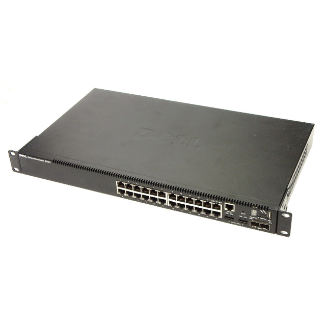 2GPFC - Dell PowerConnect 5500 Series 5524 24 x Ports 10/100/1000Base-T + 2 x Ports SFP+ Layer3 Managed 1U Rack-Mountable Gigabit Ethernet Stackable Network Switch