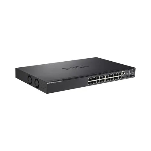 2GPFC-DELL - Dell PowerConnect 5500 Series 5524 24 x Ports 10/100/1000Base-T + 2 x Ports SFP+ Layer 3 Managed 1U Rack-Mountable Gigabit Ethernet Stackable Network Switch