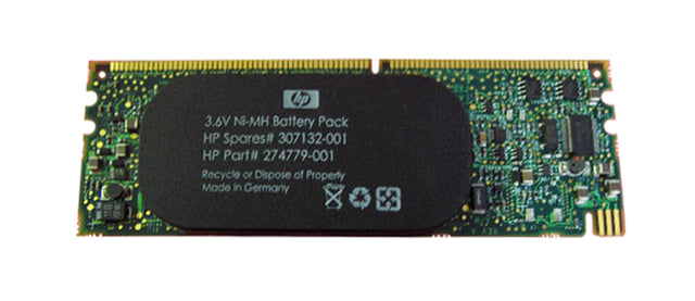 309522-001 HP 256MB 72-Bit DDR Battery Backed Write Cache (BBWC) Memory Board with Battery for HP Smart Array P600