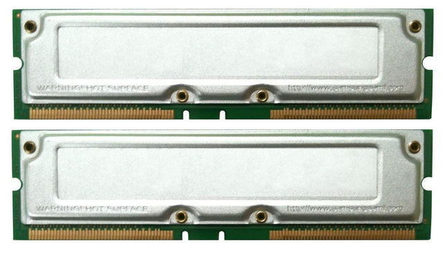311-0796-AA ACP-EP 512MB Kit (2 X 256MB) PC800 800MHz ECC 45ns 184-Pin RDRAM RIMM Memory for Dell Precision WorkStation