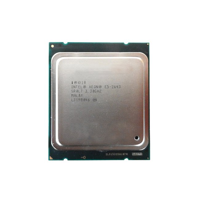 317-9636 - Dell 3.3GHz 8GT/s QPI 10MB L3 Cache Socket FCLGA2011 Intel Xeon E5-2643 Quad-core (4 Core) Processor