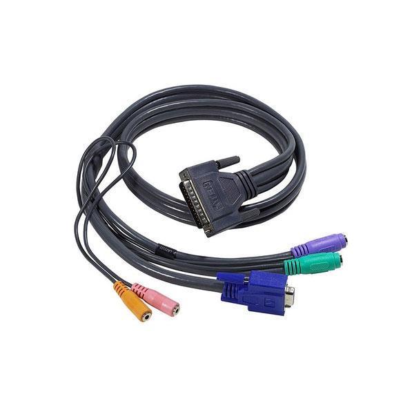 32P1636 IBM KVM Conversion Option Cable Adapter RJ-45 Female Male DB-15 Male 9.84-inch