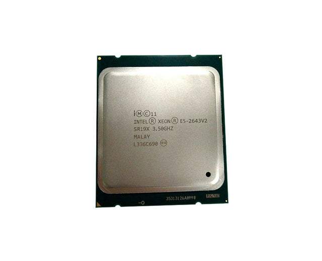 338-BDBQ - Dell 3.50GHz 8.00GT/s QPI 25MB L3 Cache Socket FCLGA2011 Intel Xeon E5-2643 v2 6 Core Processor