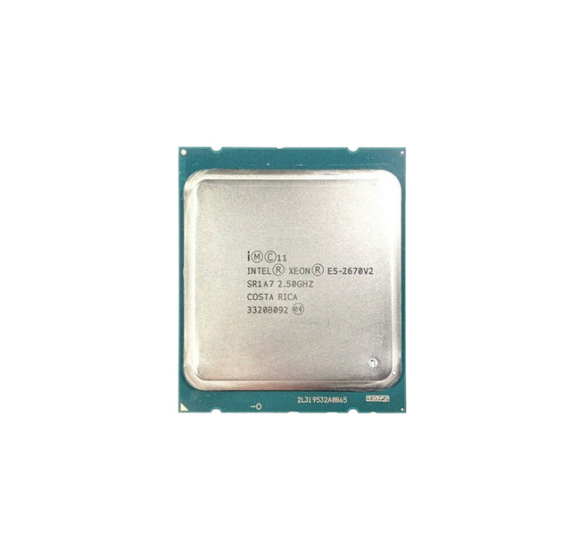 338-BDHC - Dell 2.5GHz 25MB L3 Cache 8GT/s QPI Speed Socket FCLGA-2011 22NM 115W Intel Xeon E5-2670V2 10 Core Processor