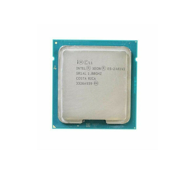 338-BDYF - Dell 1.8GHz 10MB L3 Cache 6.4GT/s QPI Speed Socket FCLGA1356 22NM 80W Intel Xeon E5-2403V2 Quad Core Processor