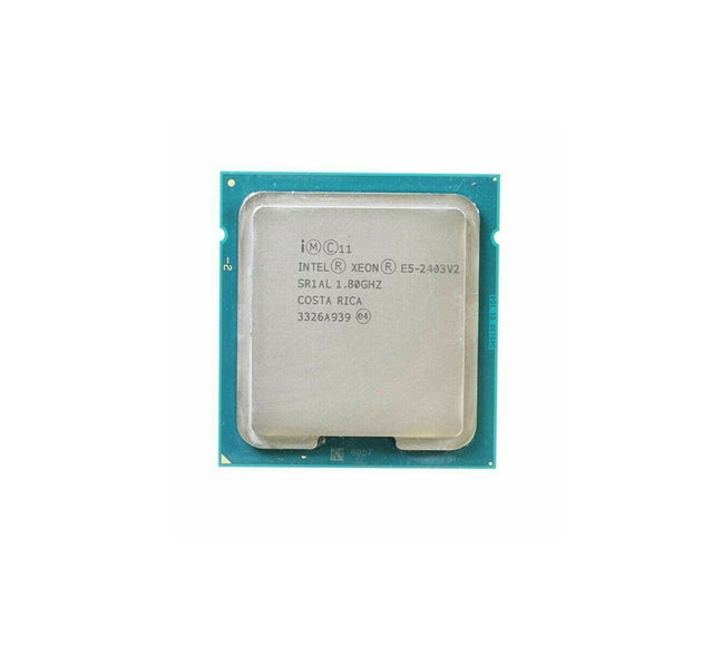 338-BDYW - Dell 1.8GHz 10MB L3 Cache 6.4GT/s QPI Speed Socket FCLGA1356 22NM 80W Intel Xeon E5-2403V2 Quad Core Processor
