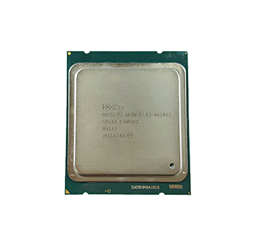 338-BEMW - Dell 2.6GHz 20MB L3 Cache 7.2GT/s QPI Speed Socket FCLGA2011 22NM 95W Intel Xeon E5-4620V2 8 Core Processor