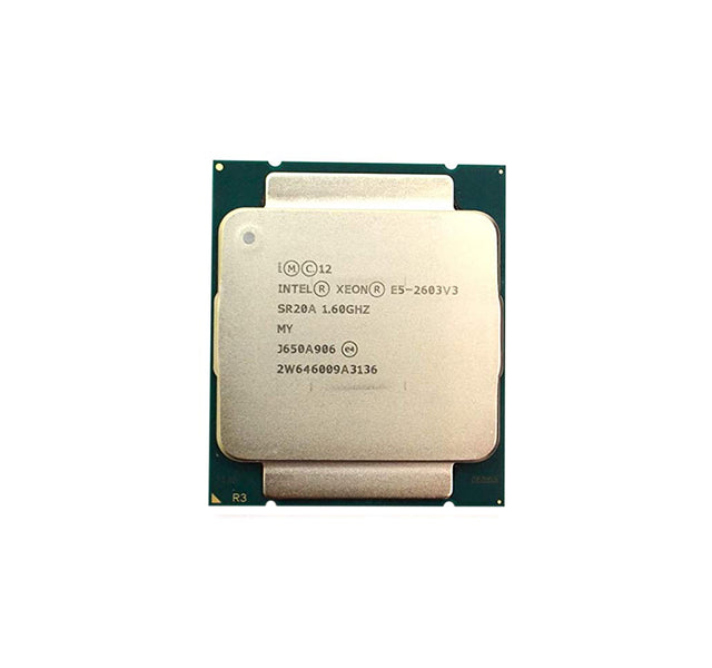 338-BGOE - Dell 1.6GHz 15MB L3 Cache 6.4GT/s QPI Speed Socket FCLGA2011-3 22NM 85W Intel Xeon E5-2603V3 6 Core Processor