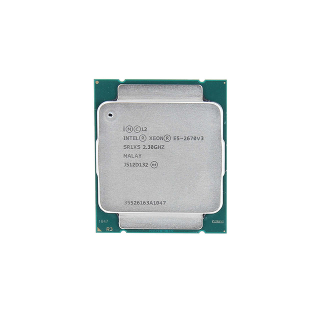 338-BHEZ - Dell 2.3GHz 30MB L3 Cache 8GT/s QPI Speed Socket FCLGA2011-3 22NM 120W Intel Xeon E5-2670V3 12 Core Processor
