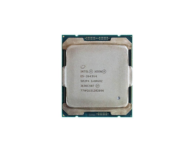 338-BJFF - Dell 3.40GHz 9.60GT/s QPI 20MB L3 Cache Socket FCLGA2011-3 Intel Xeon E5-2643 v4 6 Core Processor