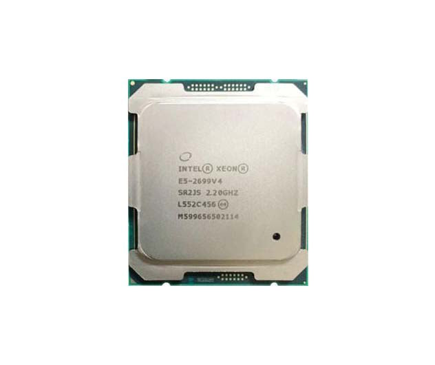 338-BJFK - Dell 2.20GHz 9.60GT/s QPI 55MB L3 Cache Socket FCLGA2011-3 Intel Xeon E5-2699 v4 22 Core Processor