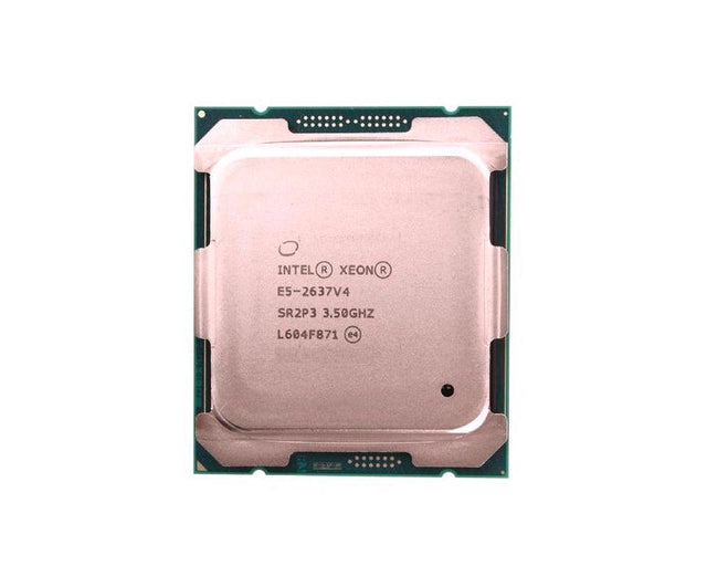 338-BKBS - Dell 3.5GHz 15MB L3 Cache 9.6GT/s QPI Speed Socket-FCLGA2011 135W 14NM Intel Xeon E5-2637V4 Quad Core Processor