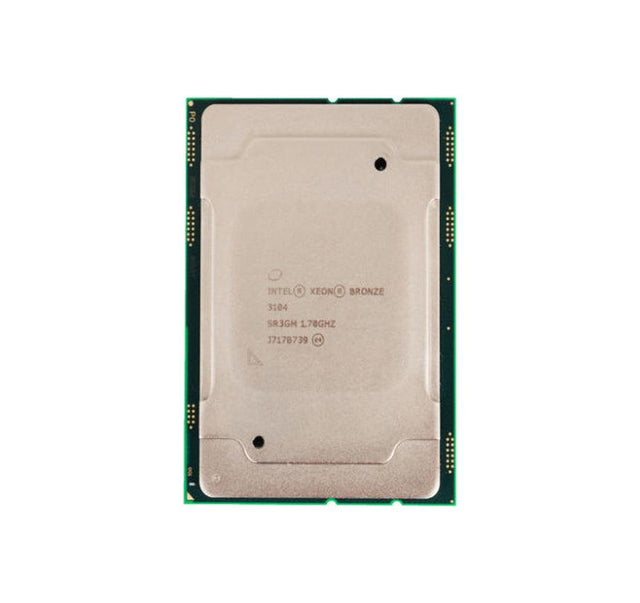 338-BLUM - Dell 1.7GHz 8.25MB L3 Cache 9.6GT/s UPI Speed Socket-FCLGA3647 14NM 85W Intel Xeon Bronze 3104 6-Core Processor