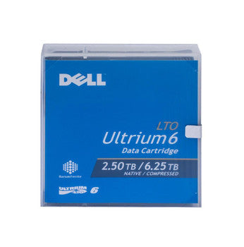 Dell - 342-5451 - 2.5TB(Native) / 6.25TB(Compressed) LTO Ultrium 6 1/2-inch Tape Media Cartridge (5-Pack)