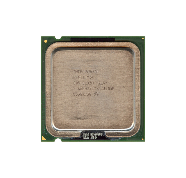 345177-001 - HP 2.66GHz 533MHz FSB 2MB L2 Cache Socket PLGA775 Intel Pentium D 805 Dual-core (2 Core) Processor