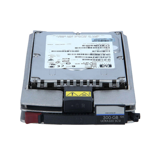 351126-001 HP 300GB 10000RPM Ultra320 SCSI Hot-Pluggable LVD 80-Pin 3.5-inch Hard Drive