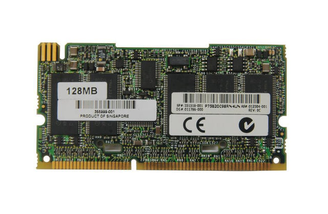 355999-001N HP 128MB Battery Backed Write Cache (BBWC) Enabler Memory for HP Smart Array 641/642 Controllers