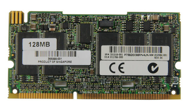 355999R-001 HP 128MB Battery Backed Write Cache (BBWC) Enabler Memory for HP Smart Array 641/642 Controllers