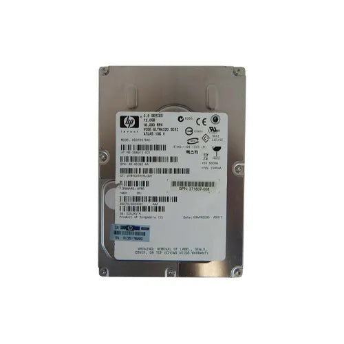 72.8GB 10000RPM Ultra320 SCSI Hot Swappable LVD 80-Pin 3.5-Inch Hard Drive