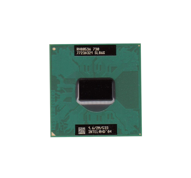 357812-001 - HP 1.60GHz 533MHz FSB 2MB L2 Cache Socket PPGA478 Intel Pentium M 730 Single-core (1 Core) Processor