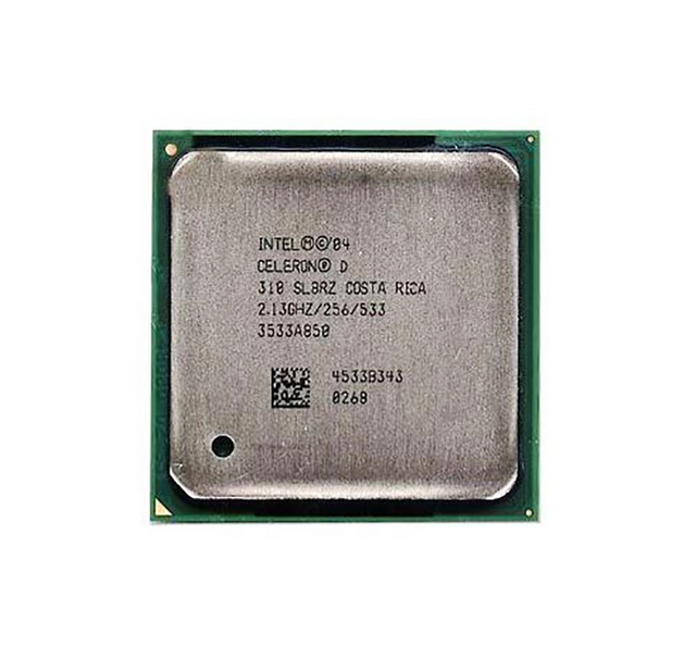 357897-308 - HP 2.13GHz 533MHz FSB 256KB L2 Cache Socket PPGA478 Intel Celeron D 310 1-Core Processor