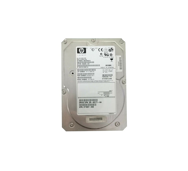 36.4GB 10000RPM Ultra320 SCSI Hot-Pluggable LVD 80-Pin 3.5-inch Hard Drive with Tray for ProLiant Server