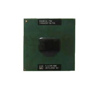 375129-001 - HP 1.40GHz 400MHz FSB 2MB L2 Cache Socket PGA478 Intel Pentium M 710 Single-core (1 Core) Processor