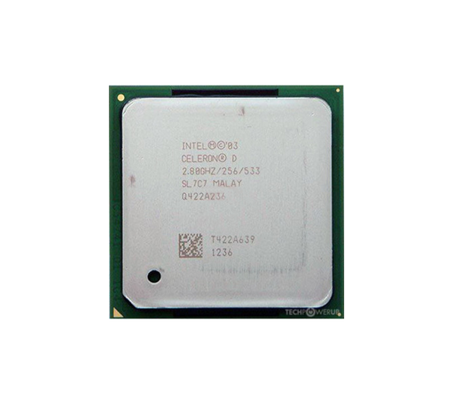 375362-001 - HP 2.80GHz 533MHz FSB 256KB L2 Cache Socket PPGA478 Intel Celeron D 335 Single-core (1 Core) Processor