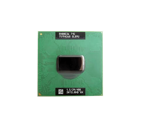 380690-001 - HP 1.50GHz 400MHz FSB 2MB L2 Cache Socket PPGA478 Intel Pentium M 715A Single-core (1 Core) Processor