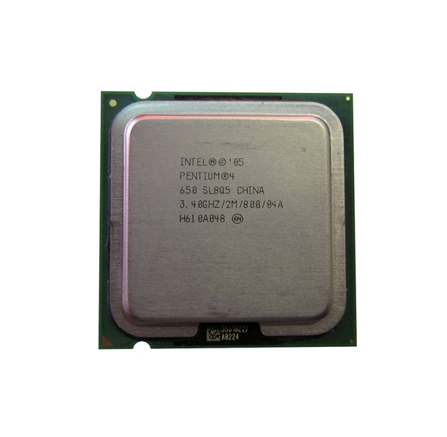384787-005 - HP 3.40GHz 800MHz FSB 2MB L2 Cache Socket PLGA775 Intel Pentium 4 650 Single-core (1 Core) Processor